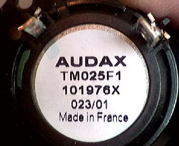 seas audax hm170z18 tm025f1