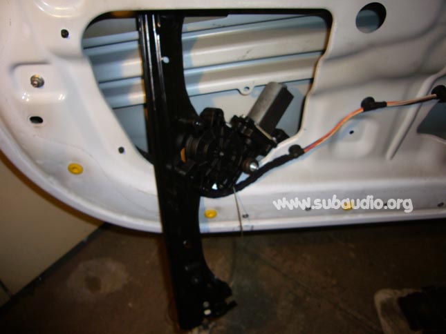 mécanisme lève vitre porte Fiat 500